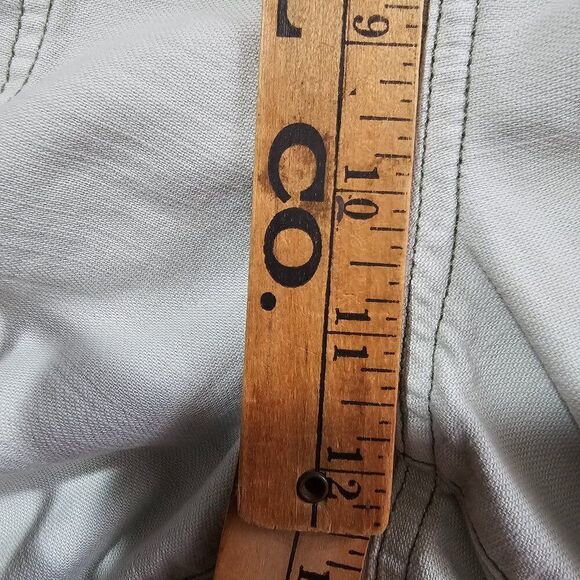 EUC J. CREW LIGHT MINT GREEN COTTON RELAXED CHINOS PANTS SIZE 12 / L - Picture 14 of 16